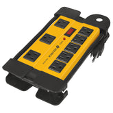 Multicontacto 8 entradas,supresor,1200j voltech